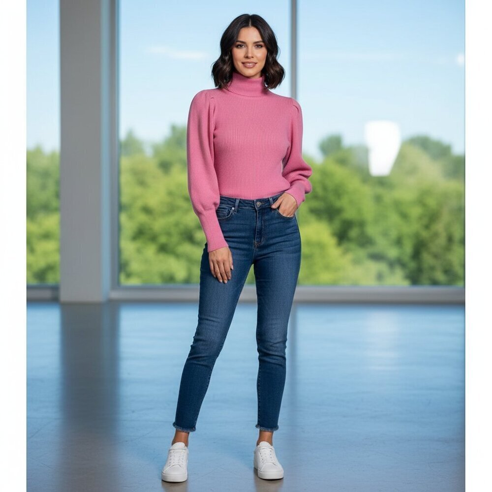 Keepsake Melody Knit Sweater Bubblegum